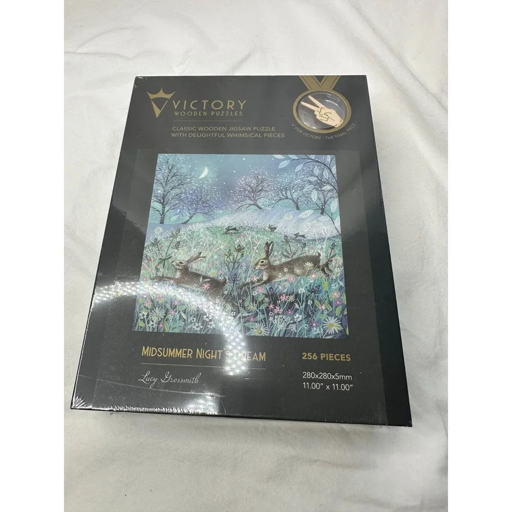 NEW Victory Wooden Puzzle Midsummer Nights Dream Sealed 256 PC